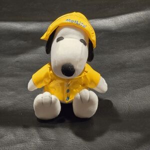 Peanuts x MetLife Rain plush Snoopy